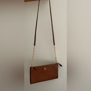 TORY BURCH Blake slim leather crossbody